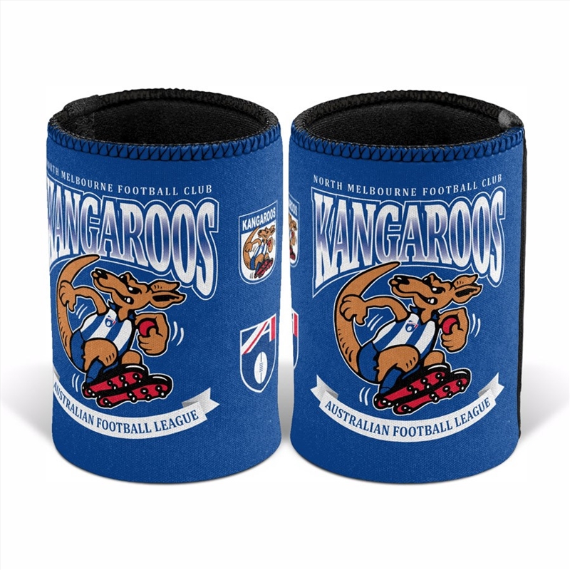AFL: North Melbourne - Retro Can Cooler/Product Detail/Coolers & Accessories