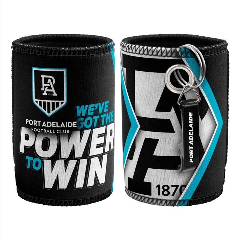 AFL: Port Adelaide - Can Cooler Opener/Product Detail/Coolers & Accessories
