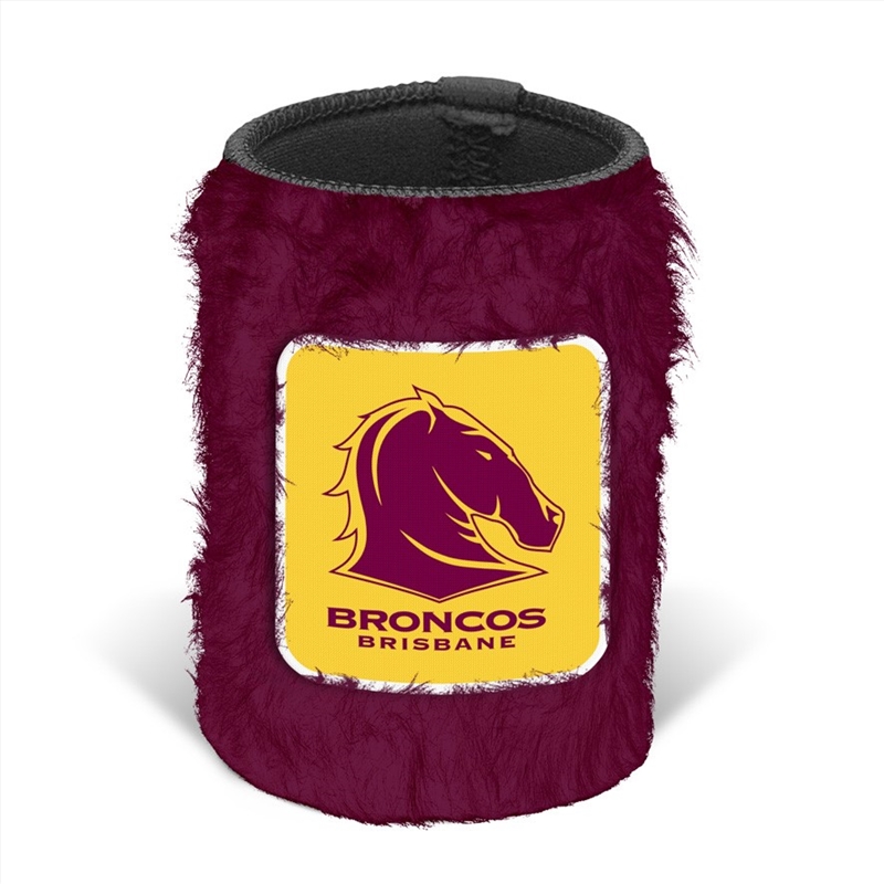 NRL: Broncos - Fluffy Can Cooler/Product Detail/Coolers & Accessories
