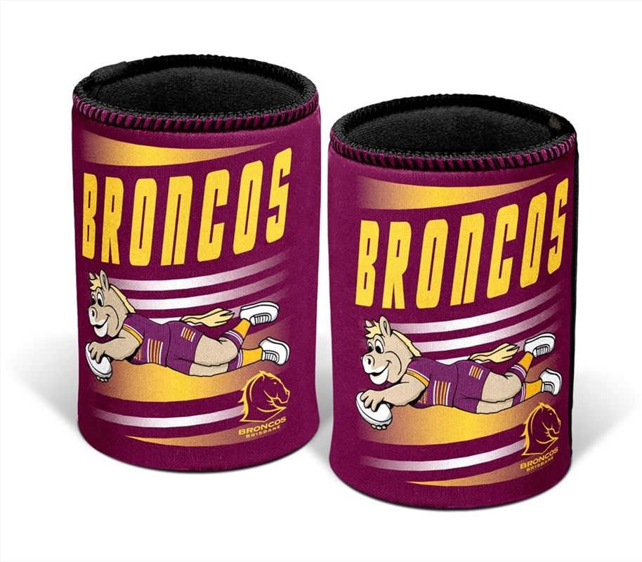 NRL: Broncos - Retro Can Cooler/Product Detail/Coolers & Accessories