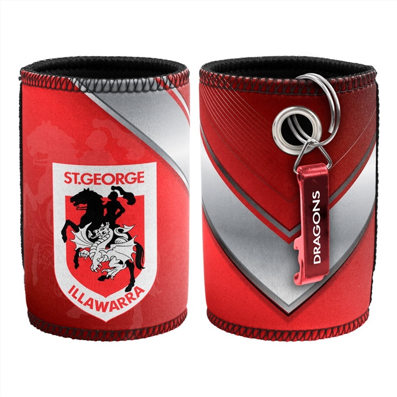 NRL: St George Dragons - Can Cooler Opener/Product Detail/Coolers & Accessories