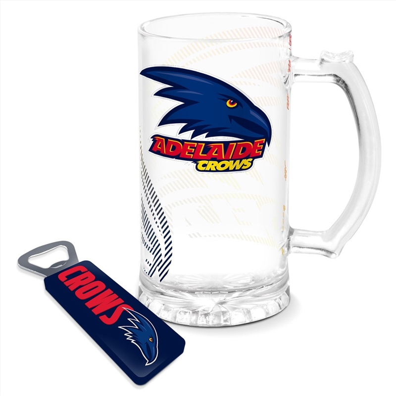 AFL: Adelaide Crows - Stein & Opener Pack/Product Detail/Drinkware