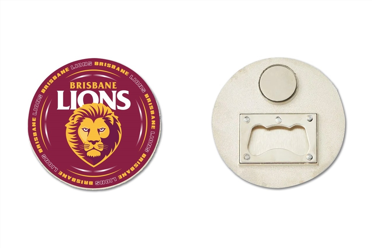 AFL: Brisbane Lions - Bottle Opener Magnet/Product Detail/Drinkware