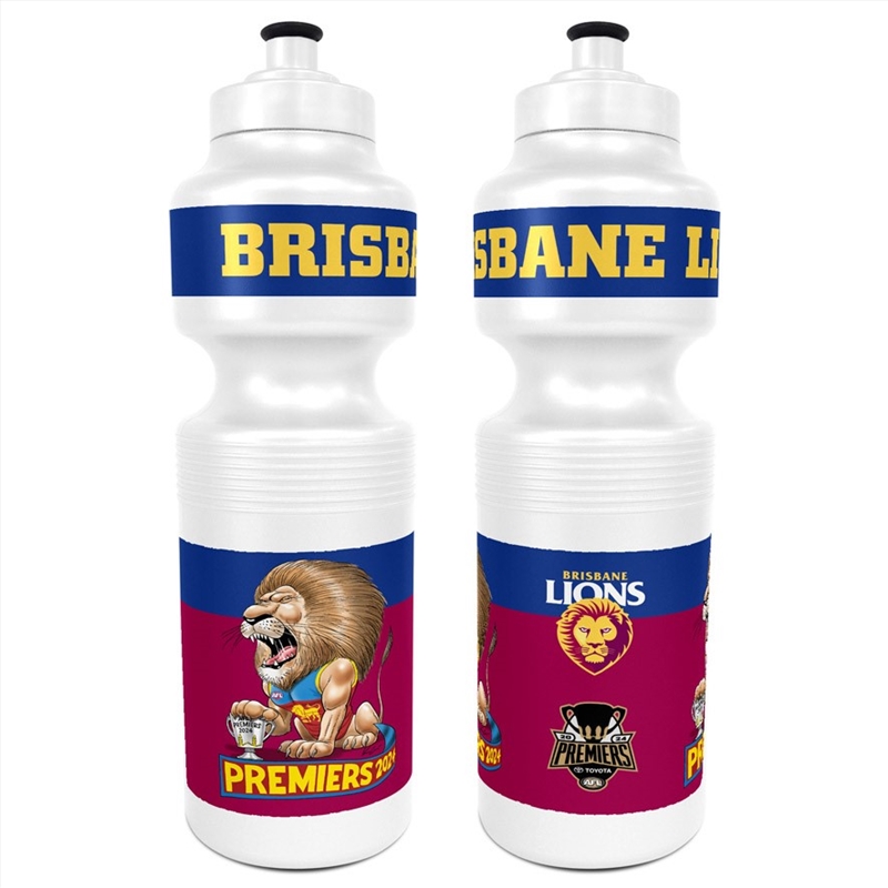 AFL: Brisbane Lions - Gf24 Bottle Caricature Ph2 - Brisbane Lions/Product Detail/Drinkware