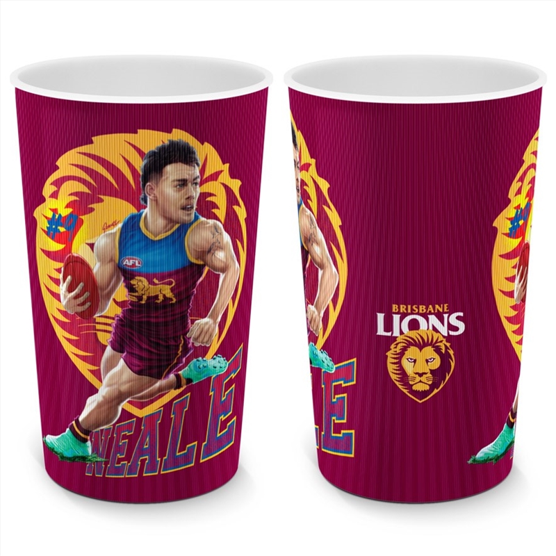 AFL: Brisbane Lions - Grange Lenticular Tumbler Lachie Neale/Product Detail/Drinkware