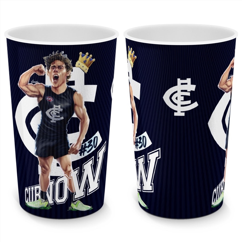 AFL: Carlton - Grange Lenticular Tumbler - Charlie Curnow/Product Detail/Drinkware