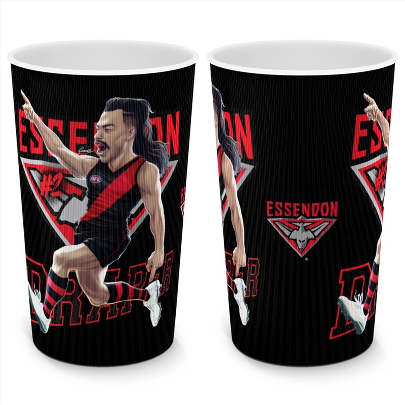 AFL: Essendon - Grange Lenticular Tumbler Sam Draper/Product Detail/Drinkware