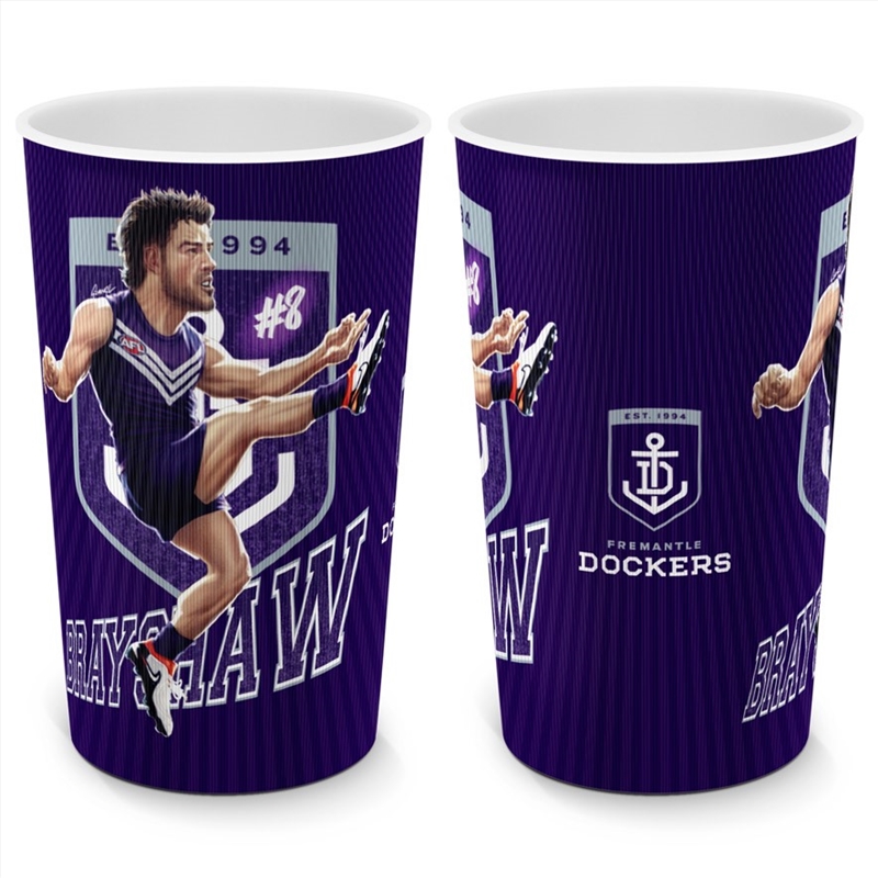AFL: Fremantle - Grange Lenticular Tumbler Andrew Brayshaw/Product Detail/Drinkware