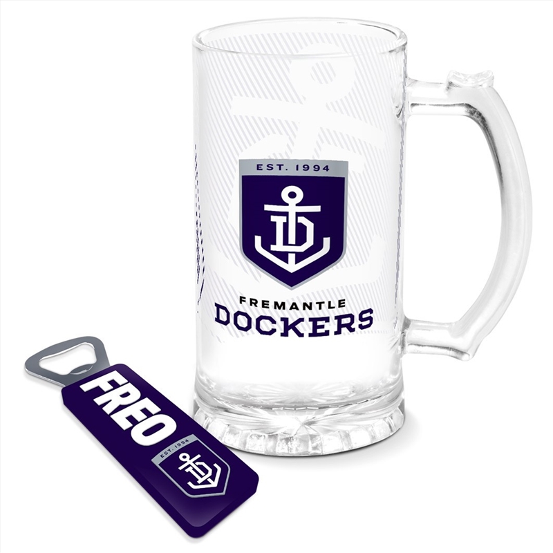 AFL: Fremantle - Stein & Opener Pack/Product Detail/Drinkware