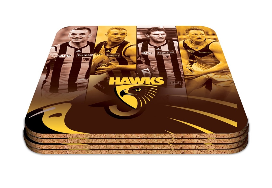 AFL: Hawthorn - S/4 Player Coaster/Product Detail/Drinkware