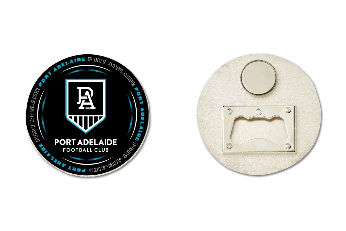 AFL: Port Adelaide - Bottle Opener Magnet/Product Detail/Drinkware