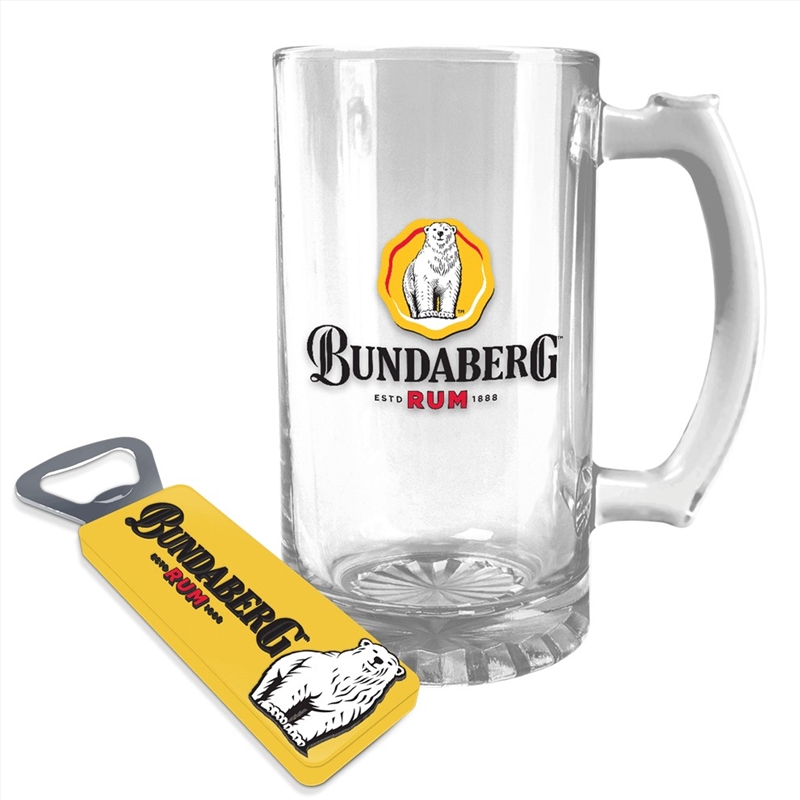 Bundaberg Rum - Bundy Stein And Opener/Product Detail/Drinkware