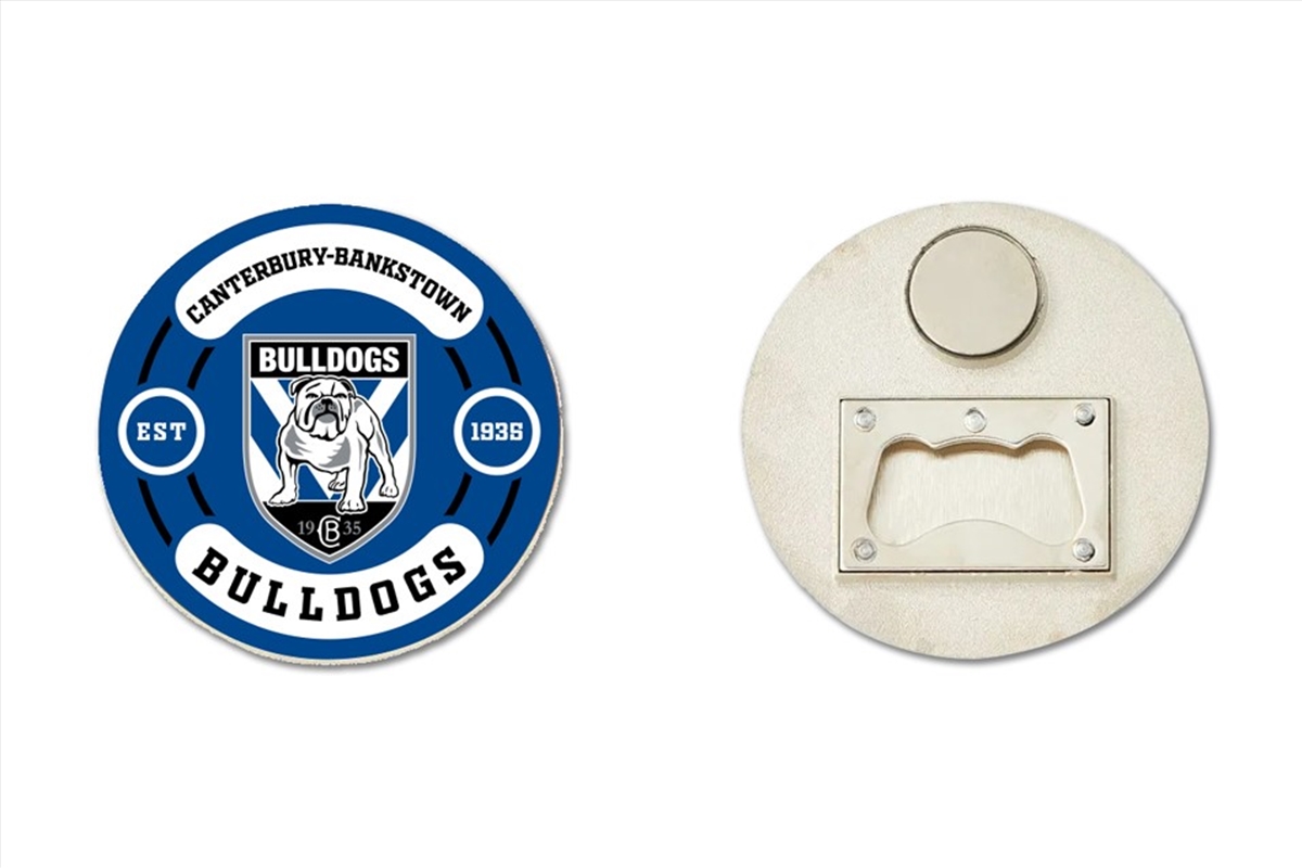 NRL: Bulldogs - Bottle Opener Magnet/Product Detail/Drinkware