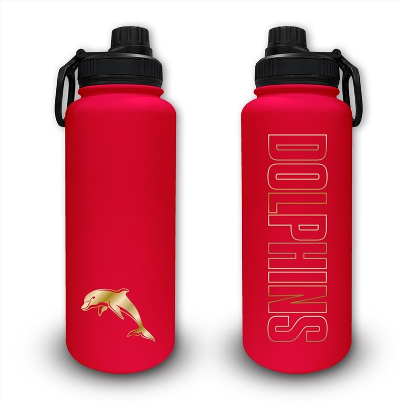 NRL: Dolphins - Ss 960Ml Drink Bottle/Product Detail/Drinkware