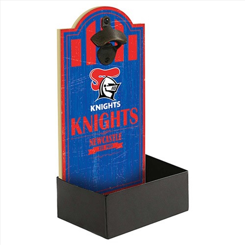 NRL: Knights - Mdf Opener W Catcher/Product Detail/Drinkware