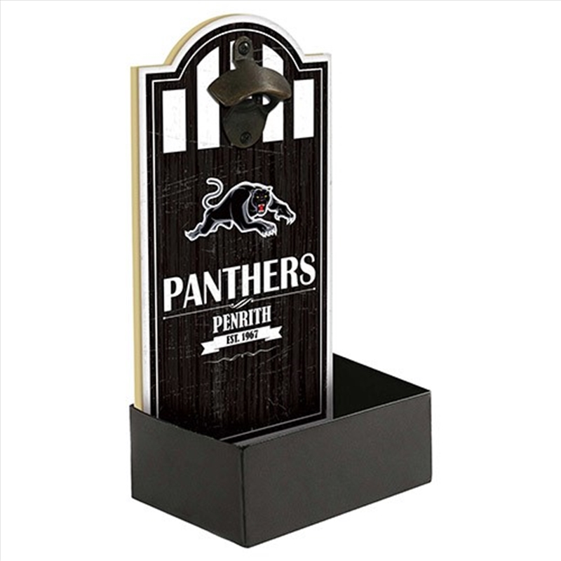 NRL: Panthers - Mdf Opener W Catcher/Product Detail/Drinkware