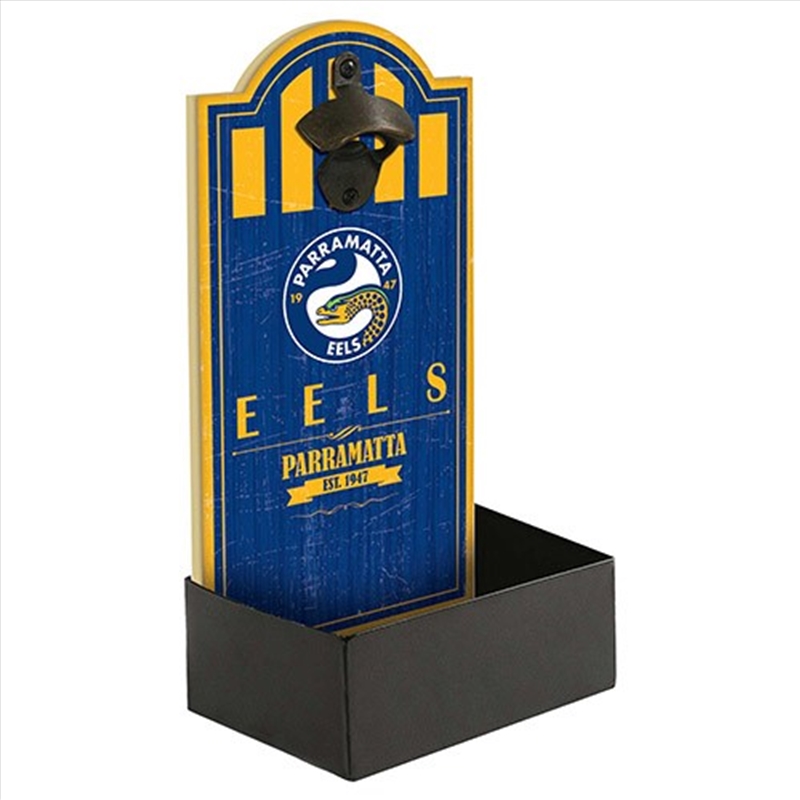NRL: Parramatta Eels - Mdf Opener W Catcher/Product Detail/Drinkware