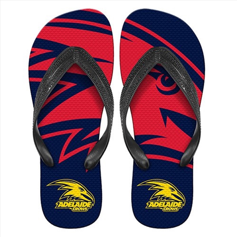 AFL: Adelaide Crows - Thongs - M/Product Detail/Footwear