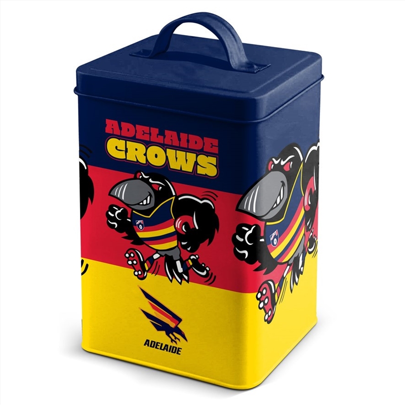 AFL: Adelaide Crows - Storage Cookie Tin/Product Detail/Kitchenware