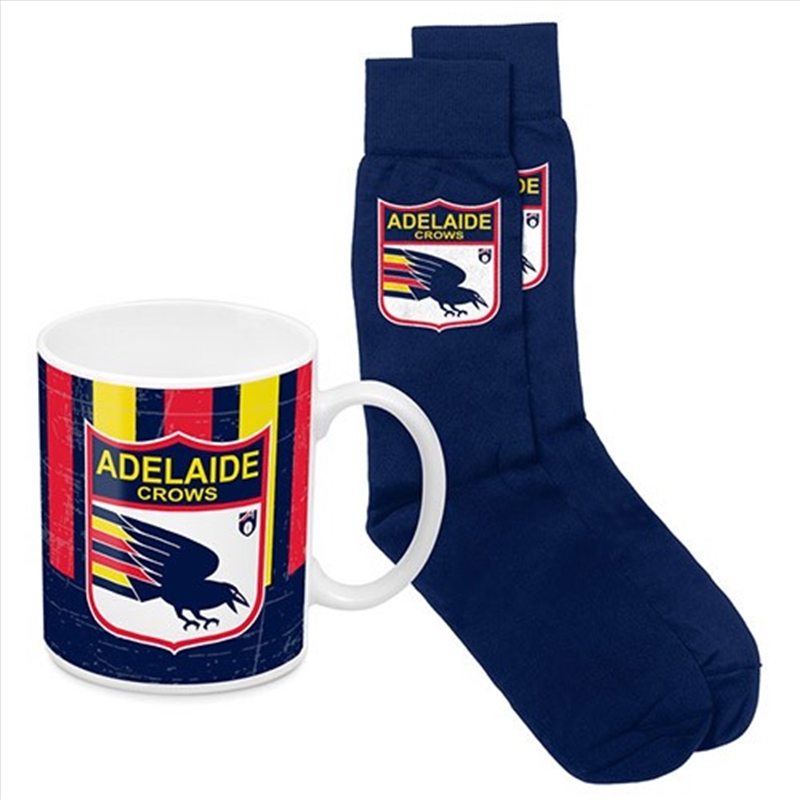 AFL: Adelaide Crows - Heritage Mug & Sock Pk/Product Detail/Mugs