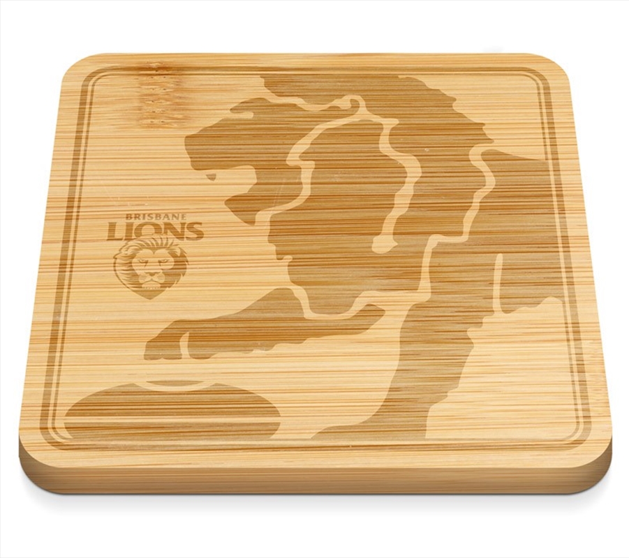 AFL: Brisbane Lions - Cheeseboard/Product Detail/Diningware