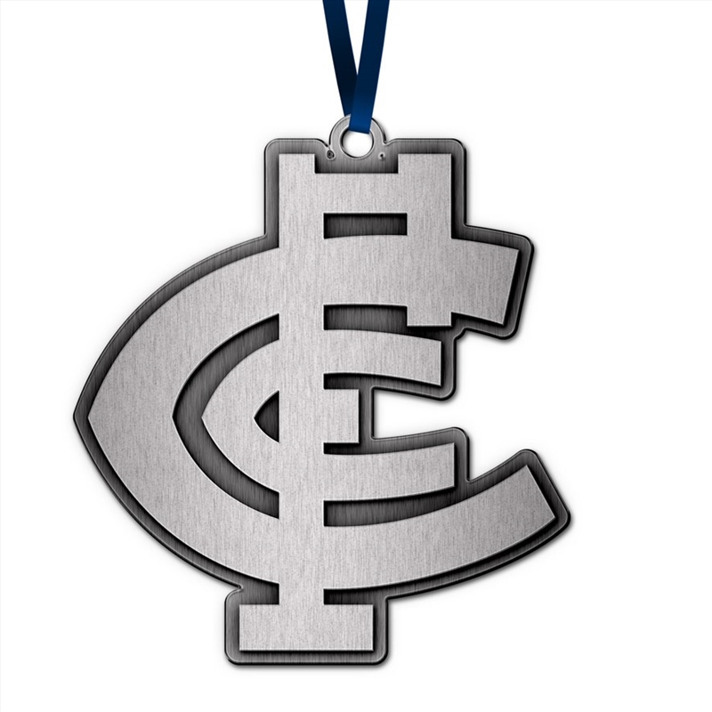 AFL: Carlton - Metal Ornament/Product Detail/Decor