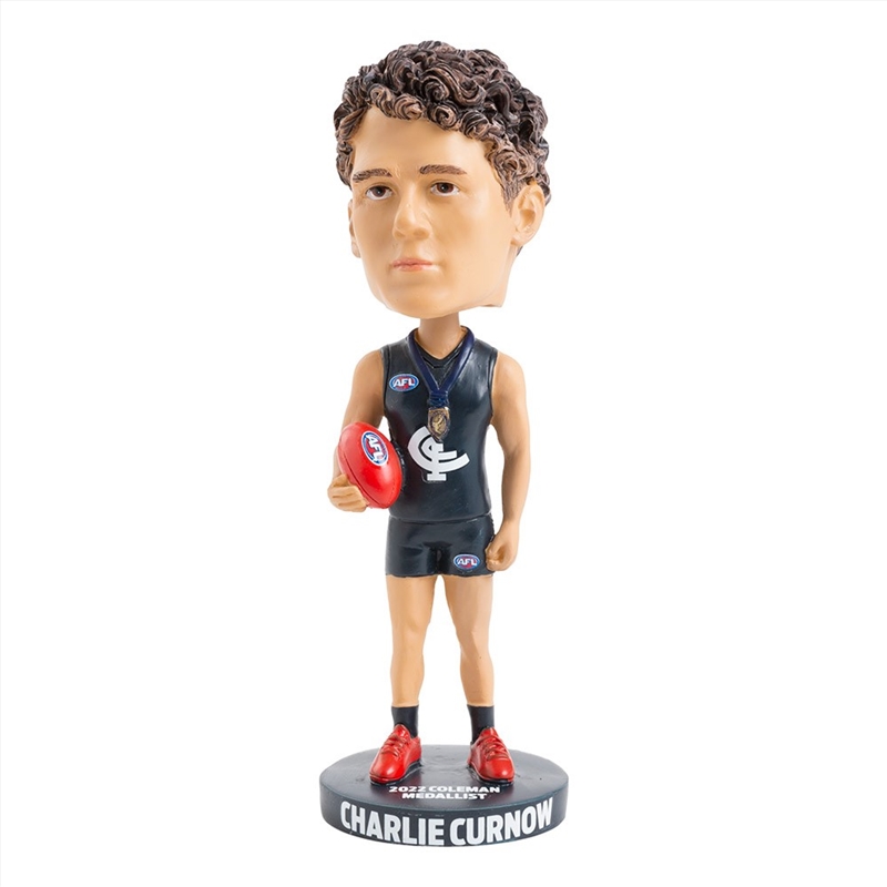 AFL: Carlton - Bobblehead: Charlie Curnow Coleman Medal 22/Product Detail/Figurines