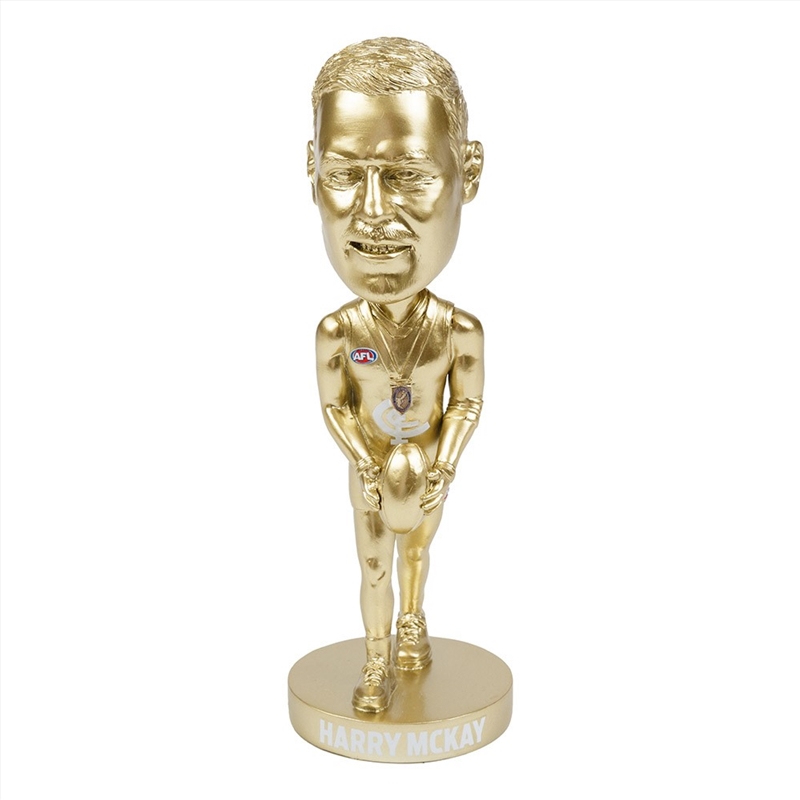 AFL: Carlton - Bobblehead: Harry Mckay Gold/Product Detail/Figurines