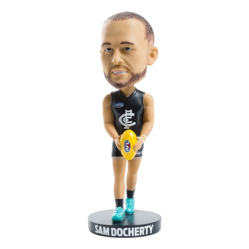 AFL: Carlton - Bobbleheaed: Sam Docherty/Product Detail/Figurines