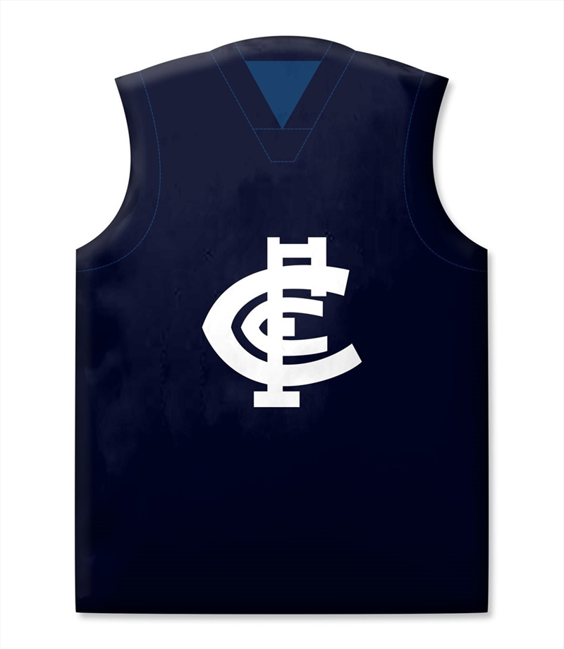 AFL: Carlton - Guernsey Shaped Cushion/Product Detail/Cushions