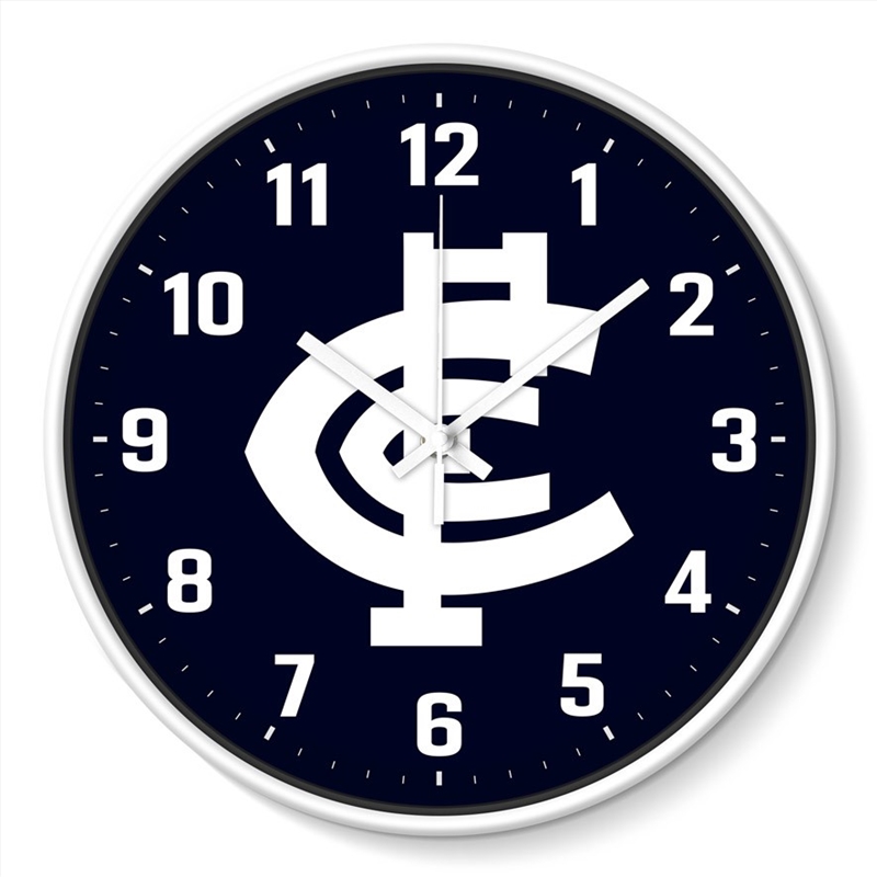 AFL: Carlton - Wall Clock/Product Detail/Clocks