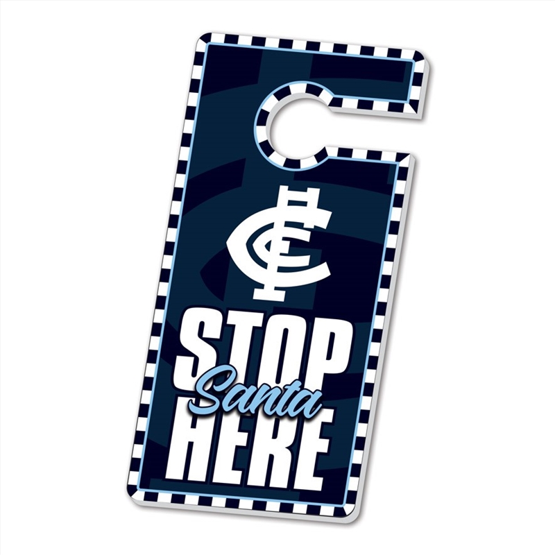 AFL: Carlton - Xmas Door Hanger/Product Detail/Homewares