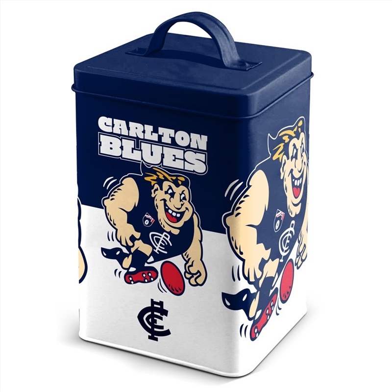 AFL: Carlton - Storage Cookie Tin/Product Detail/Kitchenware