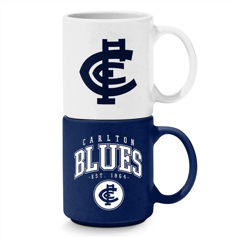 AFL: Carlton - Stackable Mugs/Product Detail/Mugs