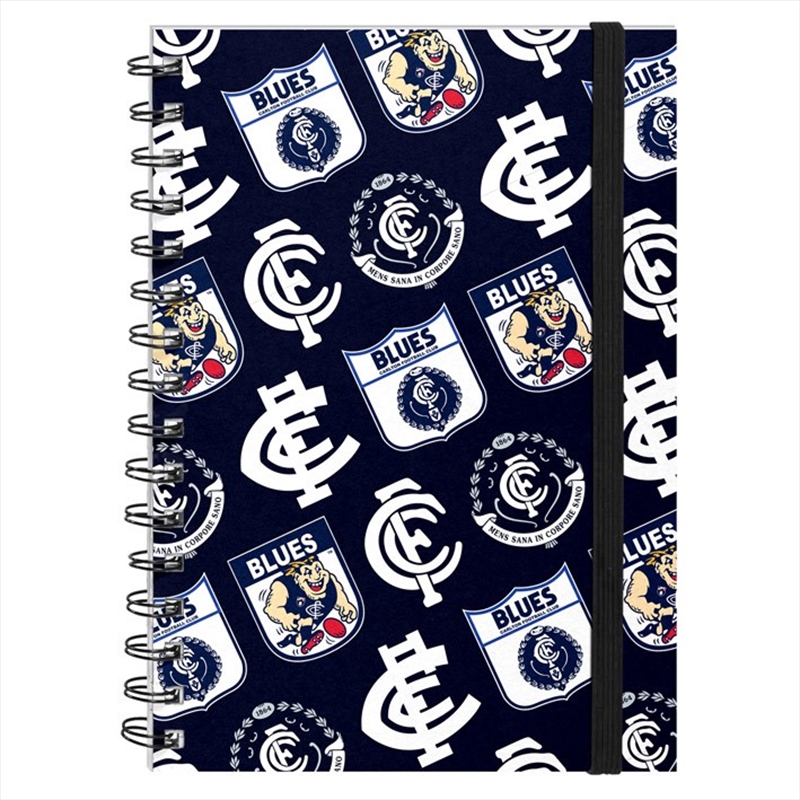 AFL: Carlton - Hard Cover Notebook/Product Detail/Notebooks & Journals
