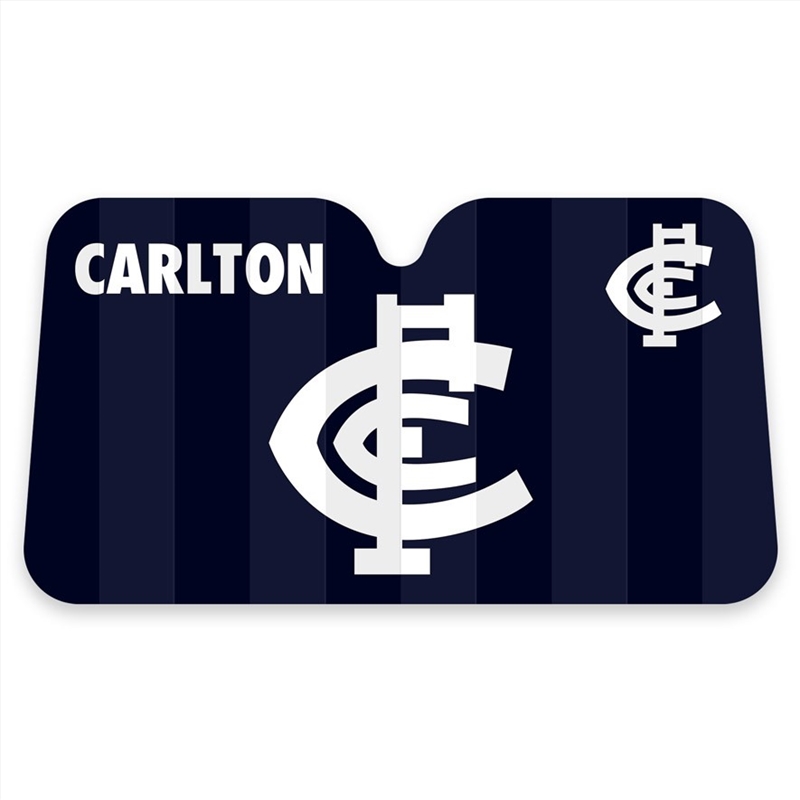 AFL: Carlton - Car Sunshade/Product Detail/Outdoor