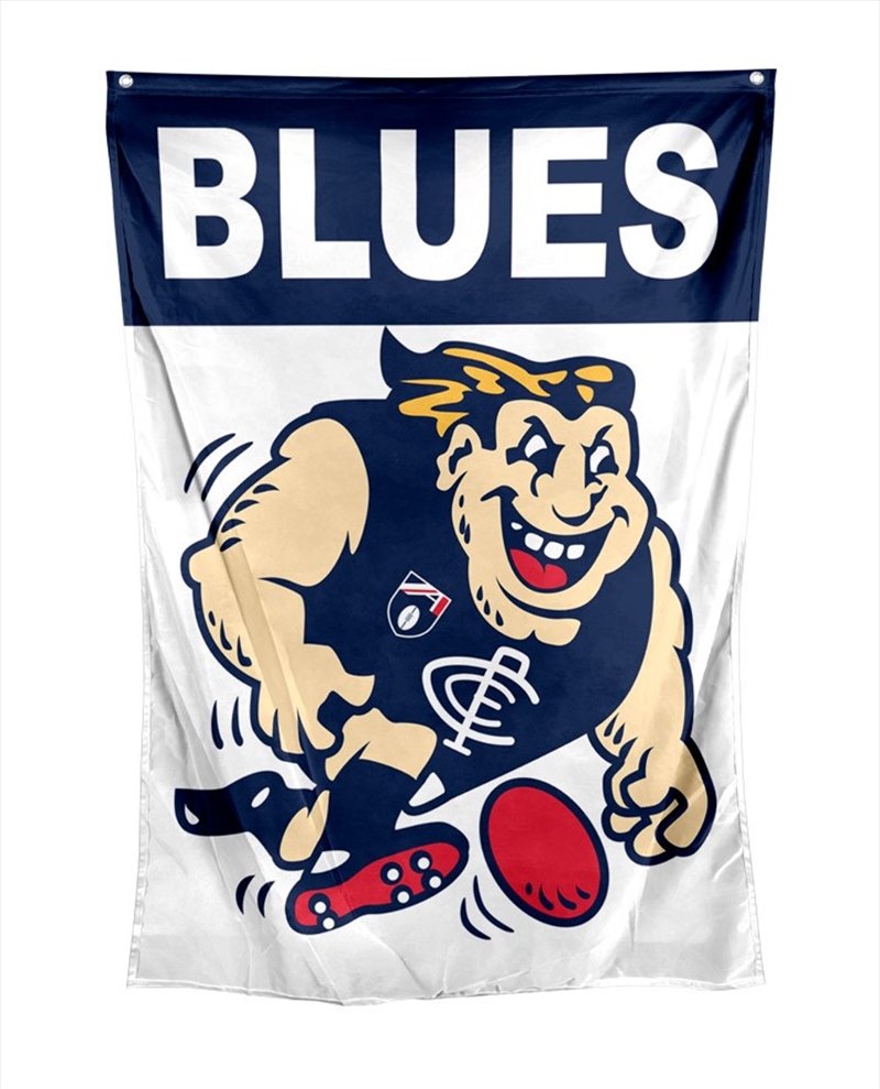 AFL: Carlton - Retro Wall Flag/Product Detail/Posters & Prints