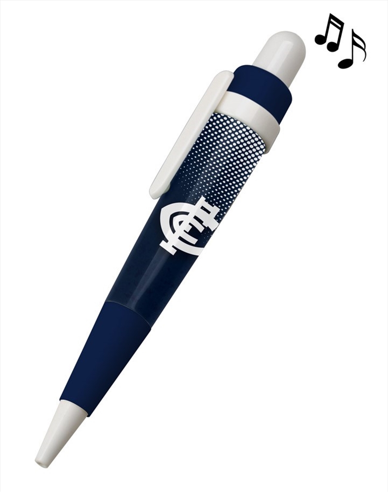 AFL: Carlton - Musical Pen/Product Detail/Stationery