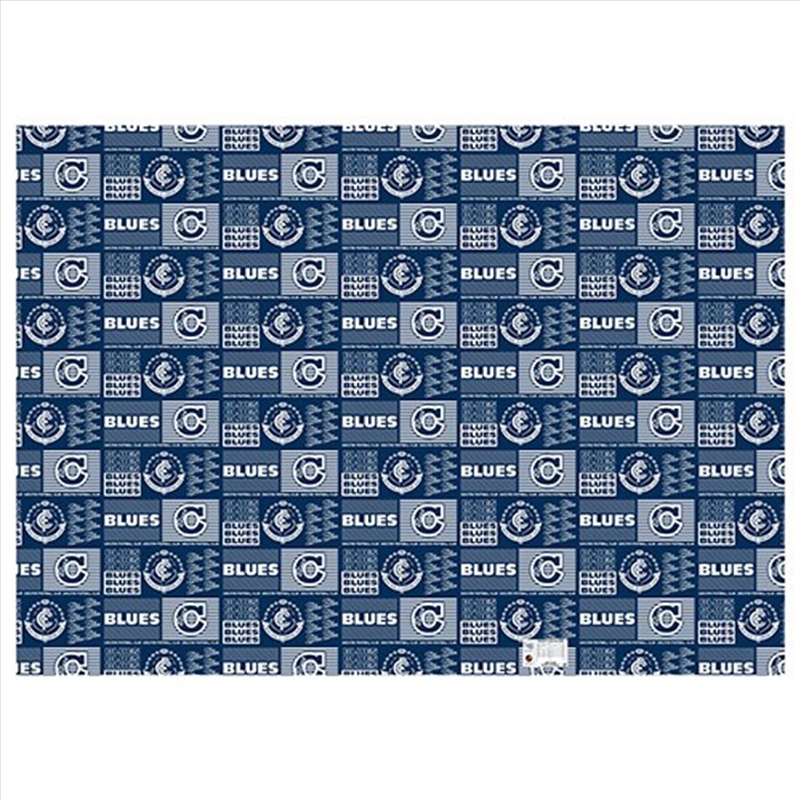 AFL: Carlton - Wrapping Paper/Product Detail/Party Accessories