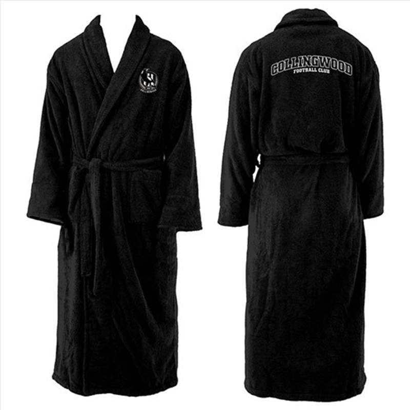 AFL: Collingwood - Adult Long Sleeve Robe/Product Detail/Apparel