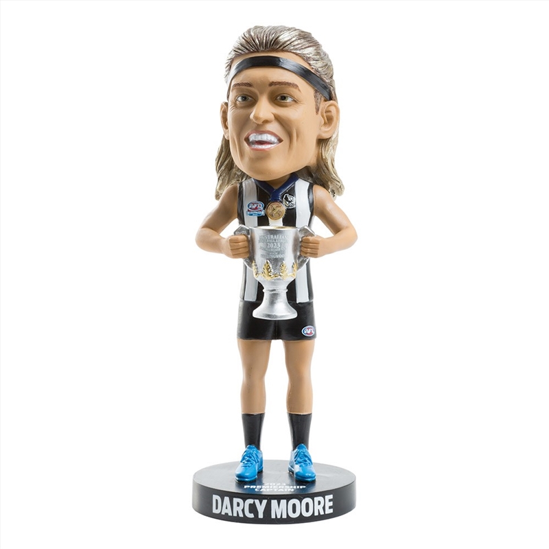 AFL: Collingwood - Bobblehead Premiership: Darcy Moore/Product Detail/Figurines