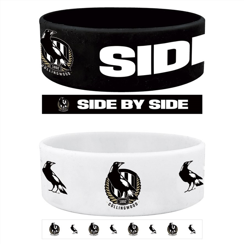 AFL: Collingwood - Set Of 2 Wrist Bands/Product Detail/Jewellery