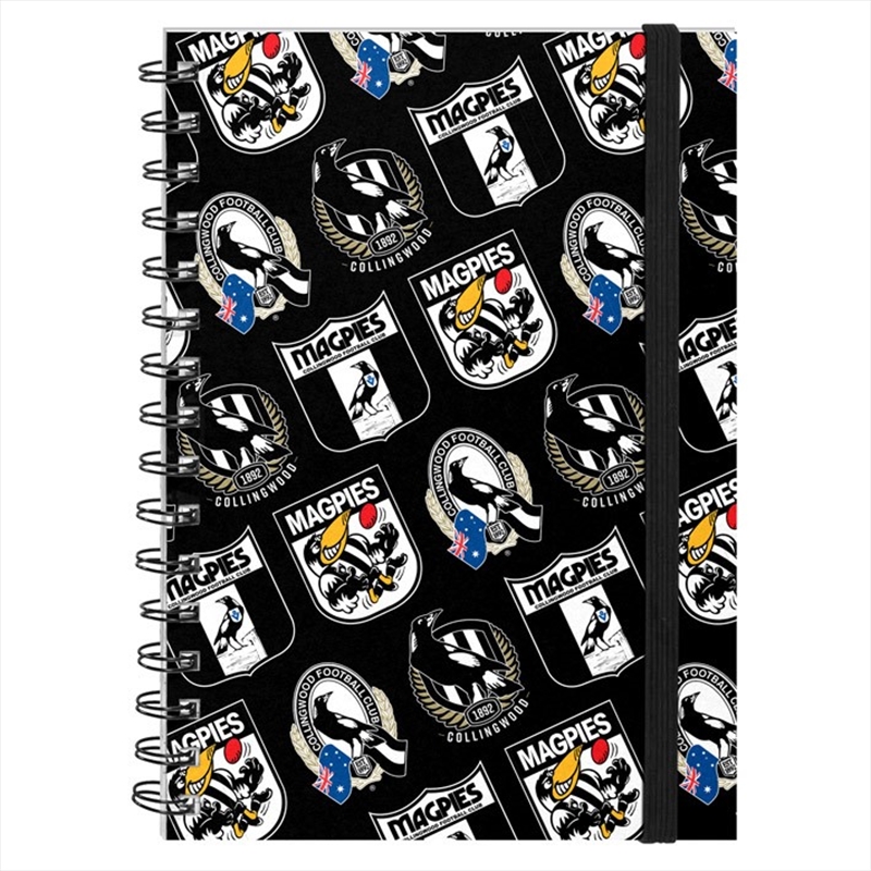 AFL: Collingwood - Hard Cover Notebook/Product Detail/Notebooks & Journals