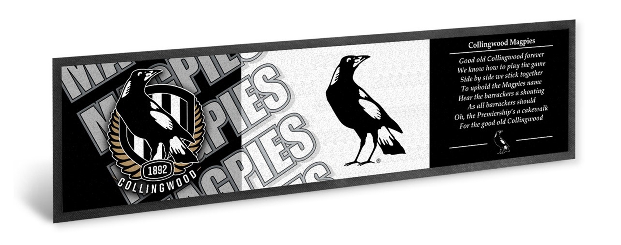 AFL: Collingwood - Bar Runner/Product Detail/Tableware