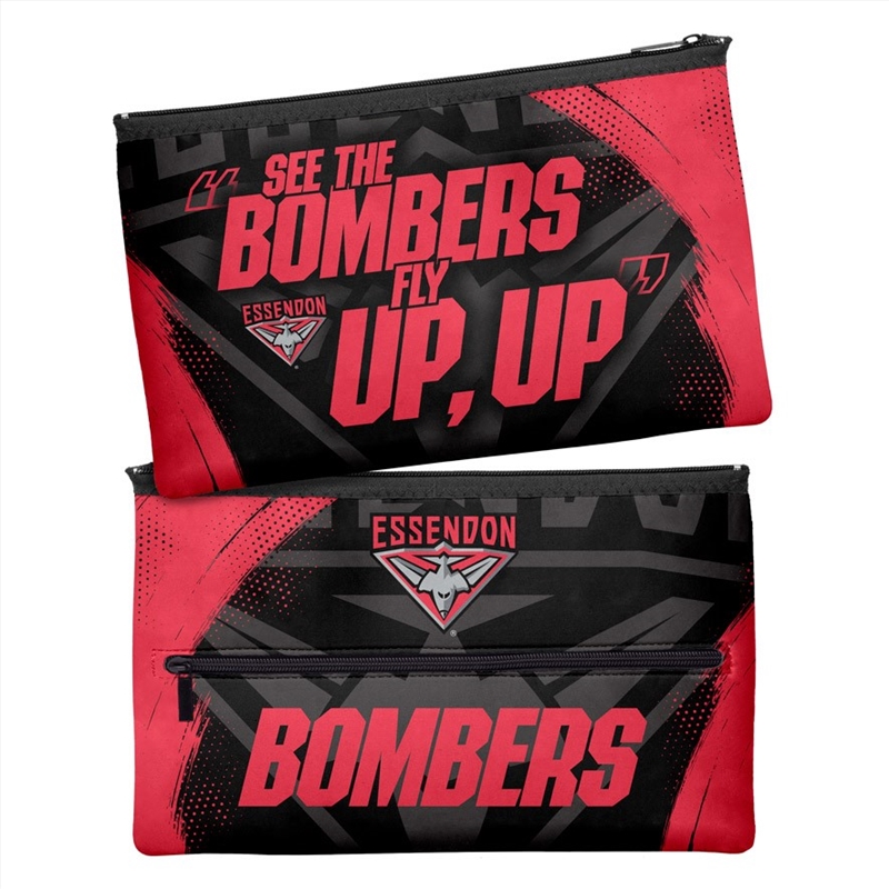 AFL: Essendon - Large Pencil Case/Product Detail/Pencil Cases