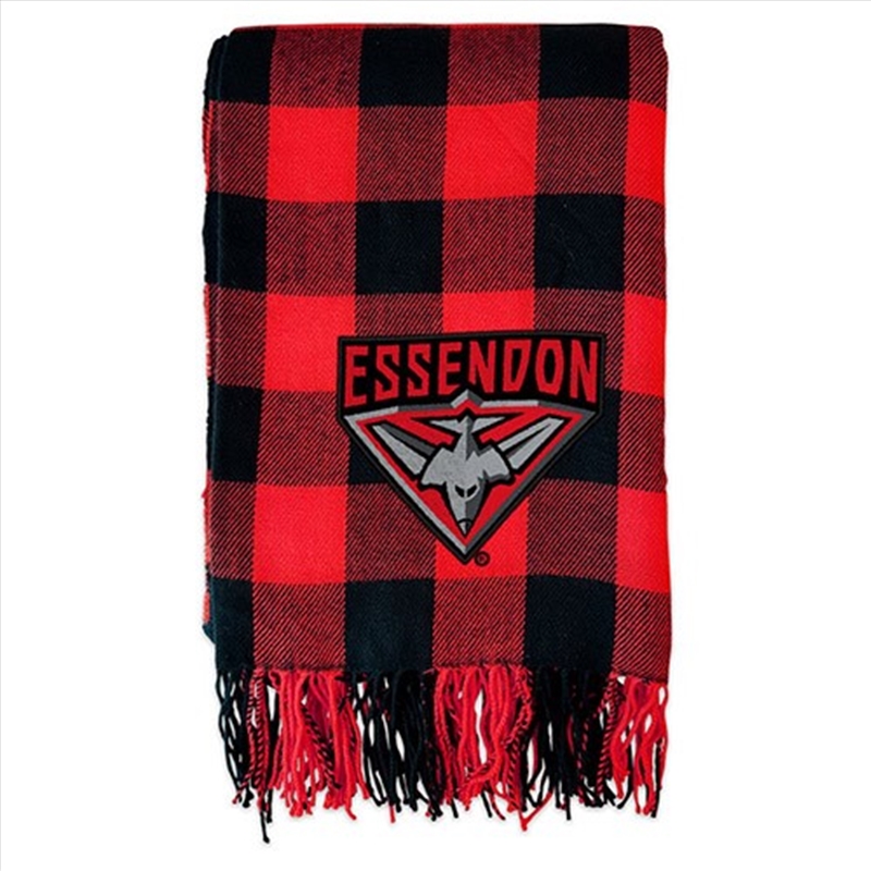 AFL: Essendon - Tartan Throw/Product Detail/Manchester
