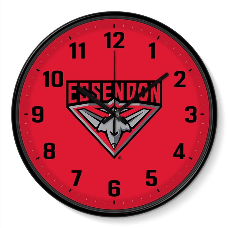 AFL: Essendon - Wall Clock/Product Detail/Clocks