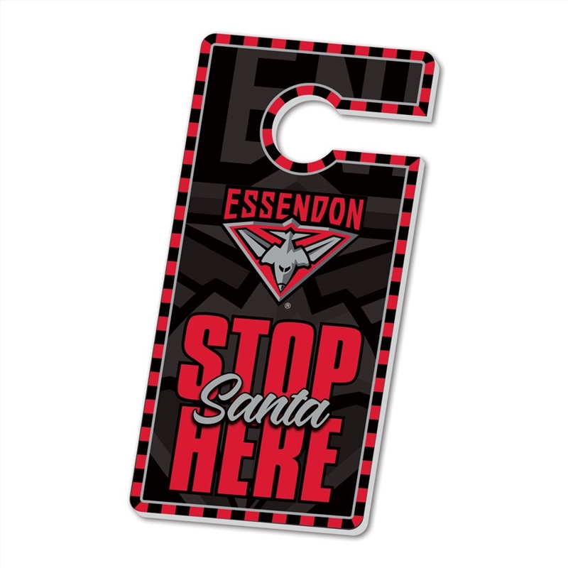 AFL: Essendon - Xmas Door Hanger/Product Detail/Homewares