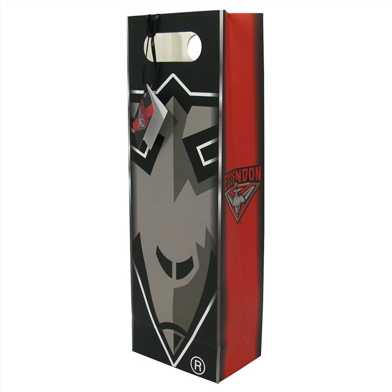 AFL: Essendon - Bottle Gift Bag/Product Detail/Party Accessories