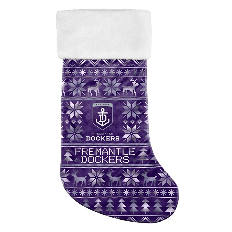 AFL: Fremantle - Xmas Stocking/Product Detail/Decor